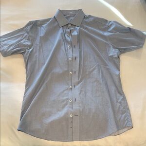 J. Hilburn Short Sleeve Button Down